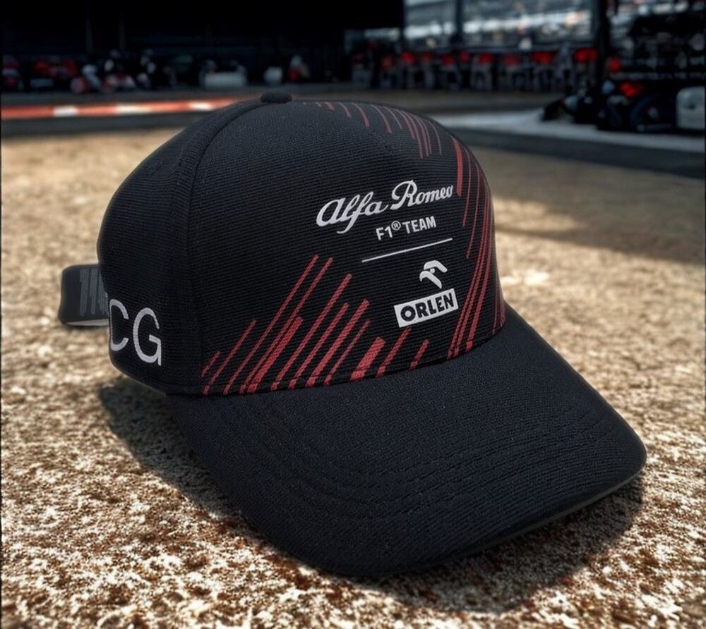 Alfa Romeo Racing ORLEN F1 Team ZCG Official Curved Cap Hat NWT Rare Unisex